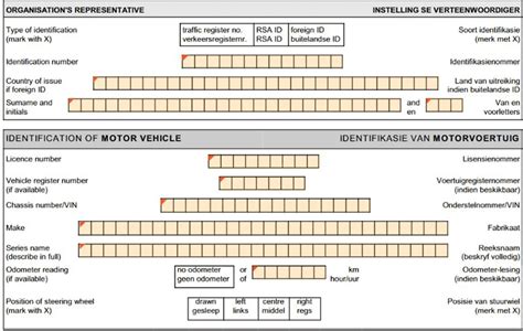 Renewal of vehicle licence (rego) .